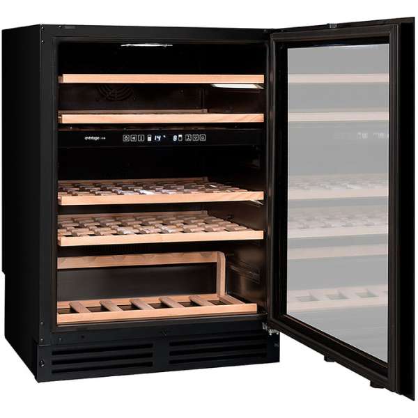 Шкаф винный двухзонный Climadiff Avintage AVU53F Premium